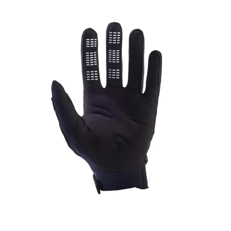 Fox Racing Dirtpaw Full Finger Gloves in Black/White-1